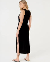 Cargar imagen en el visor de la galería, Vestido Saida Cropped Liso Preto Mistica
